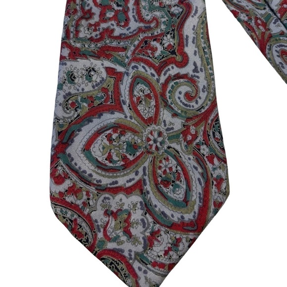 Vintage handmade silk Fendi tie made in Italy - Picture 2 of 9